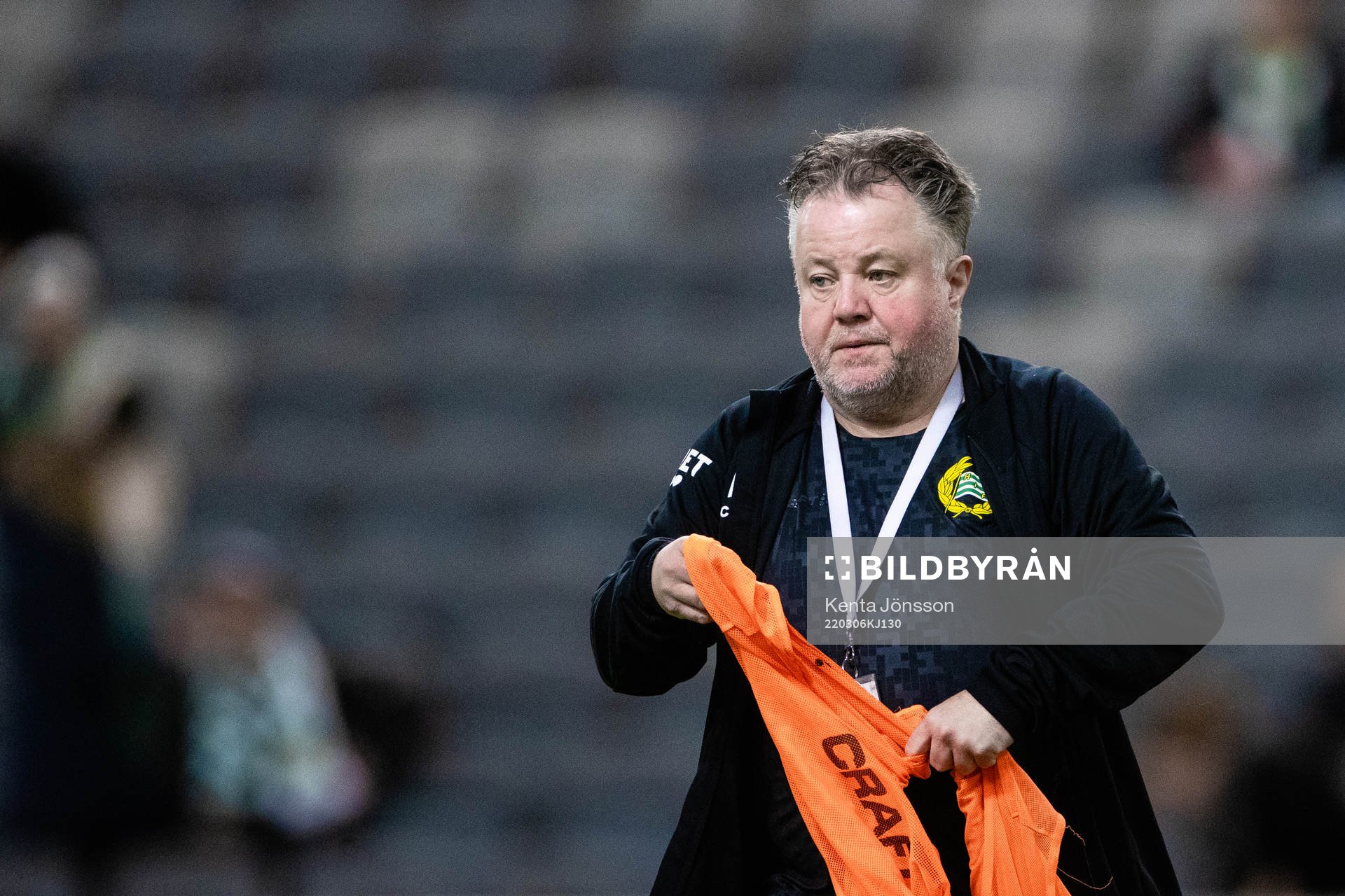 Hammarbys materialförvaltare Anders Bitén