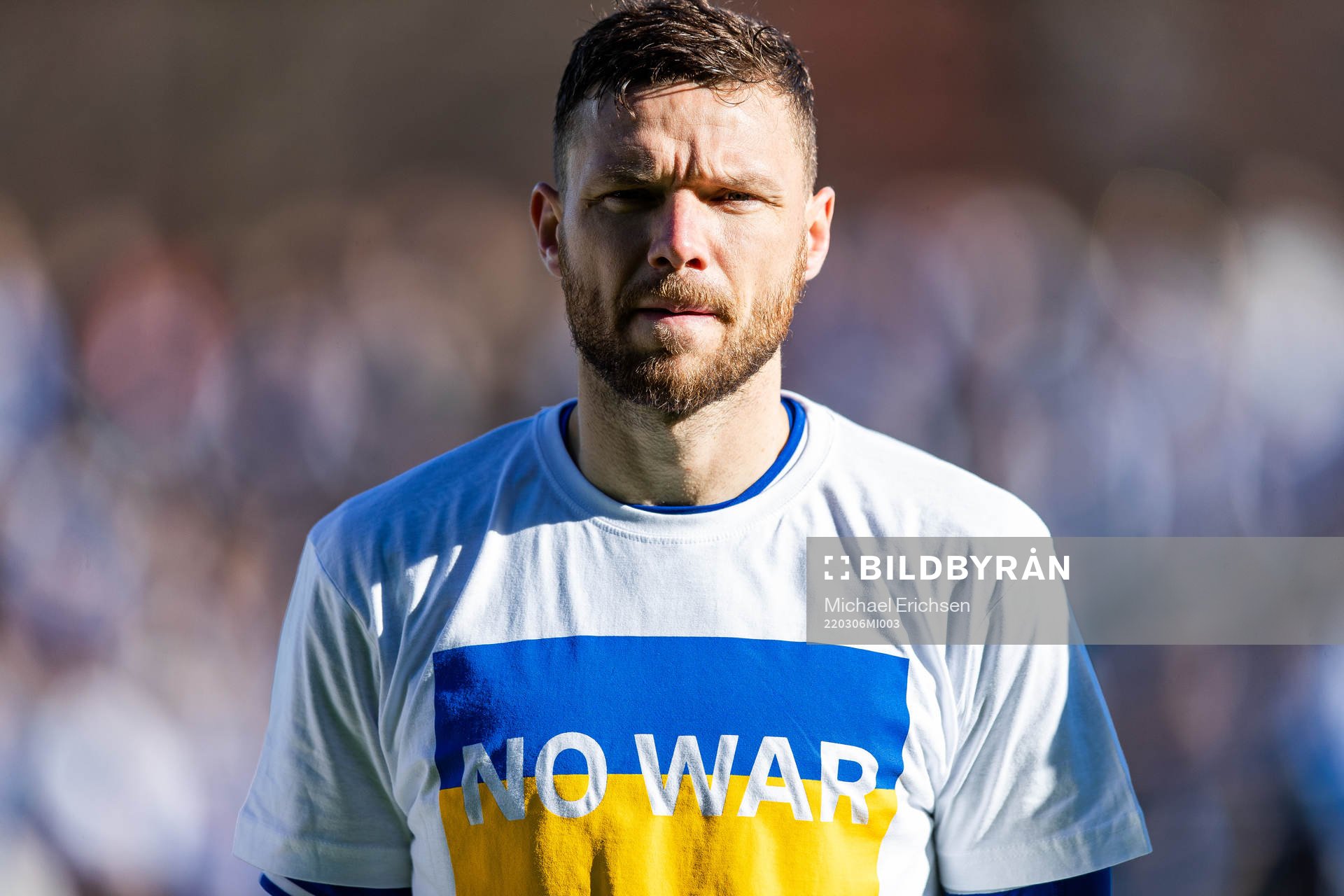 IFK Göteborgs Marcus Berg iklädd t-shirts med