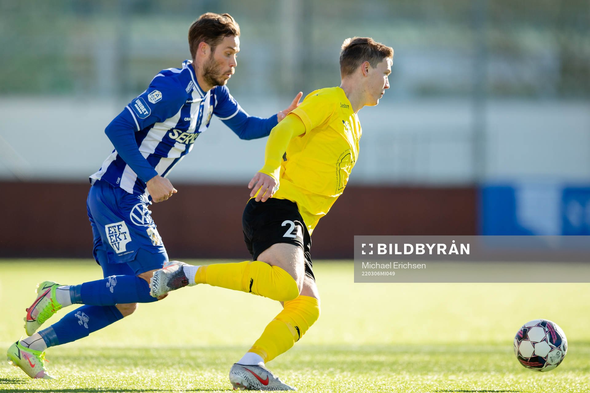 IFK Göteborgs Emil Salomonsson och Mjällbys Taylor