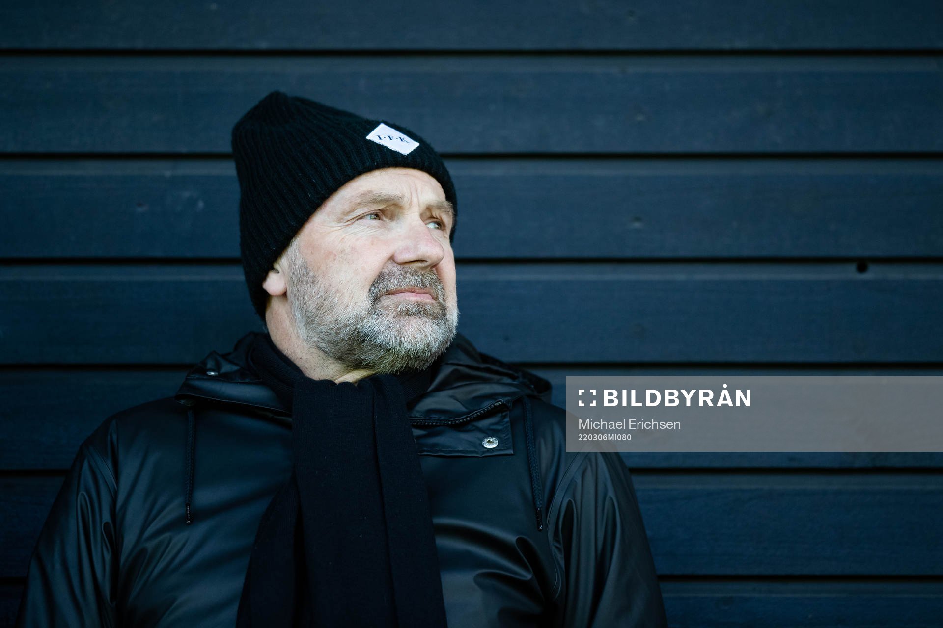 IFK Göteborgs klubbdirektör Håkan Mild innan