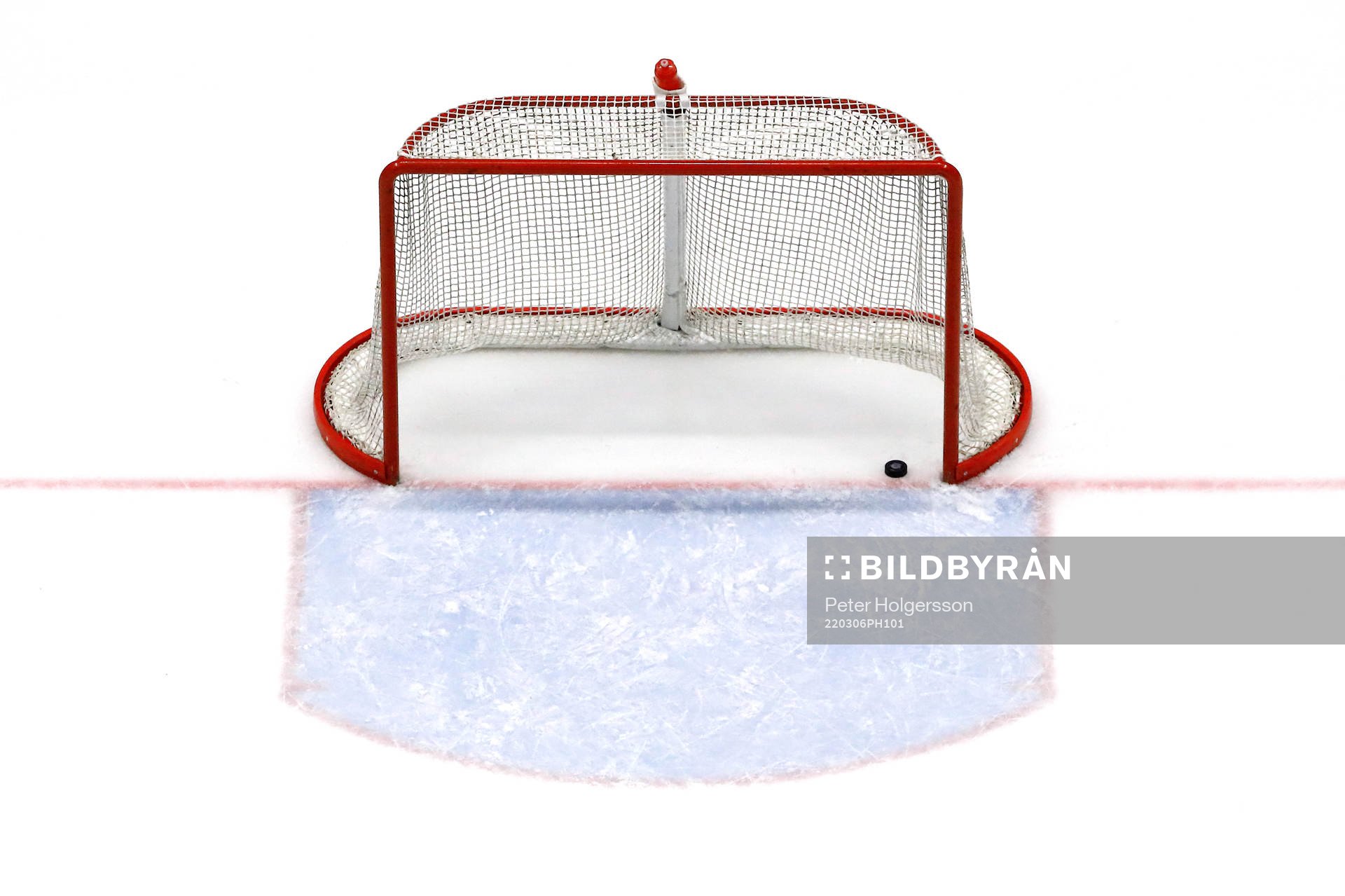 Mål i öppen bur av Malmö Redhawks