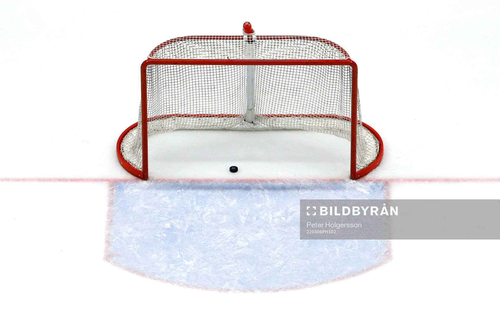 Mål i öppen bur av Malmö Redhawks