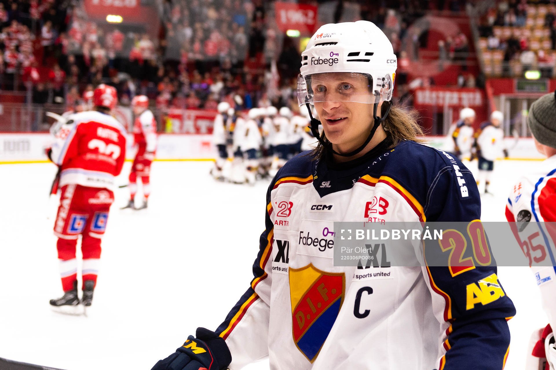 Djurgårdens Marcus Sörensen jublar