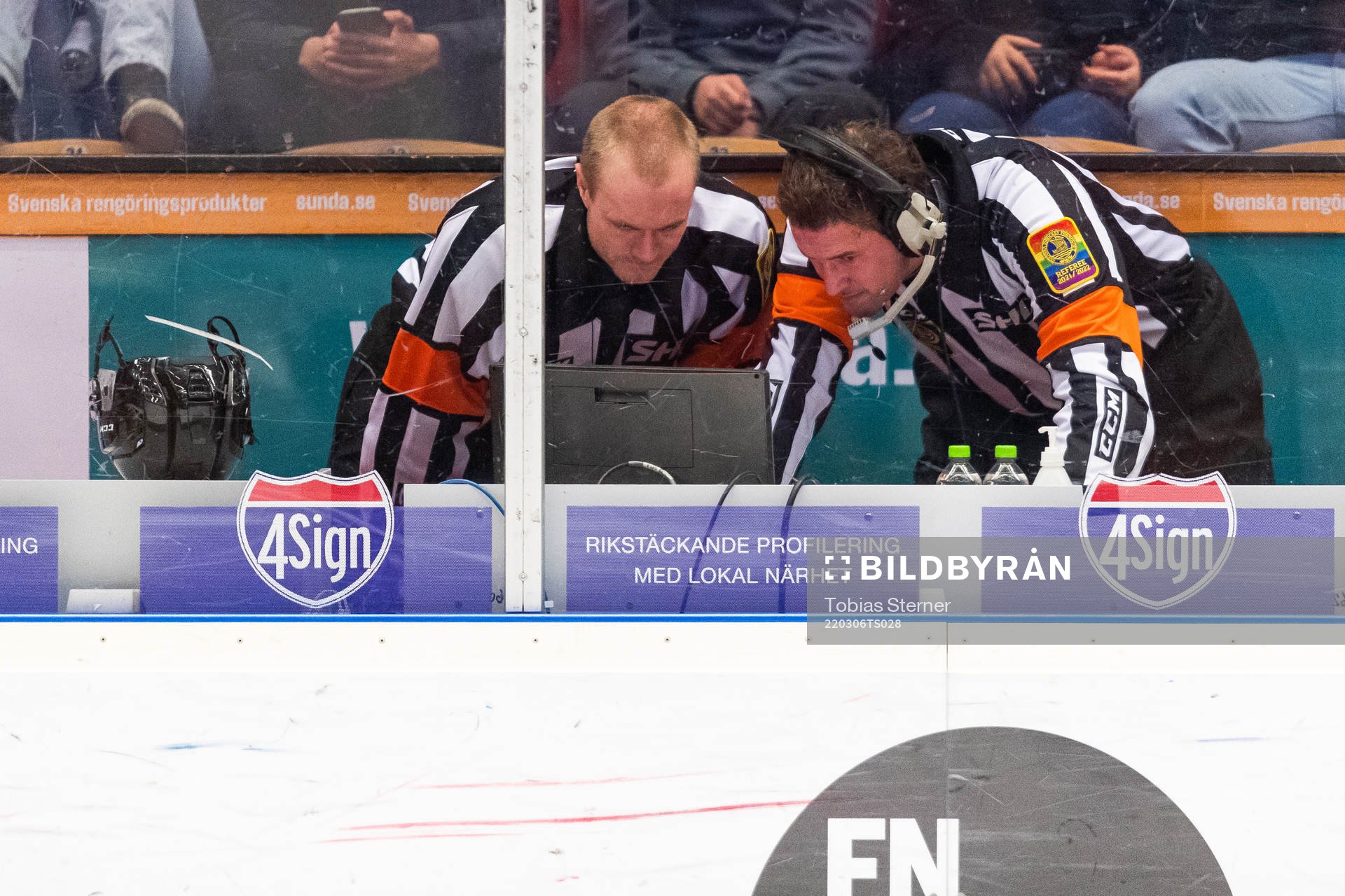 Videogranskning av Frölundas 1-2 mål (det dömdes senare