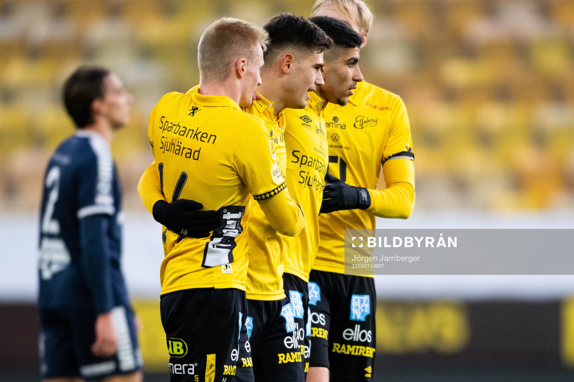 Elfsborgs spelare jublar