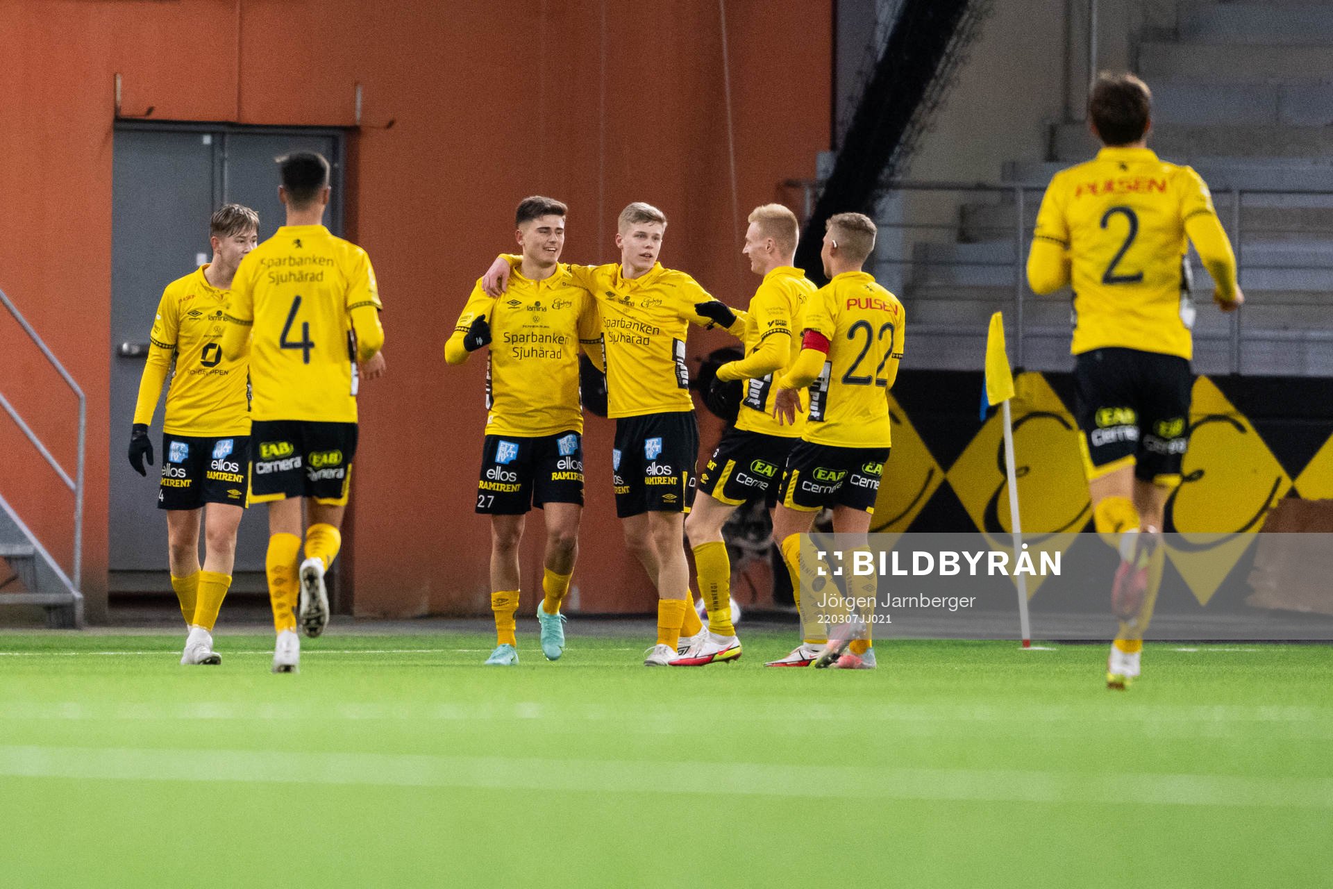 Elfsborgs spelare jublar
