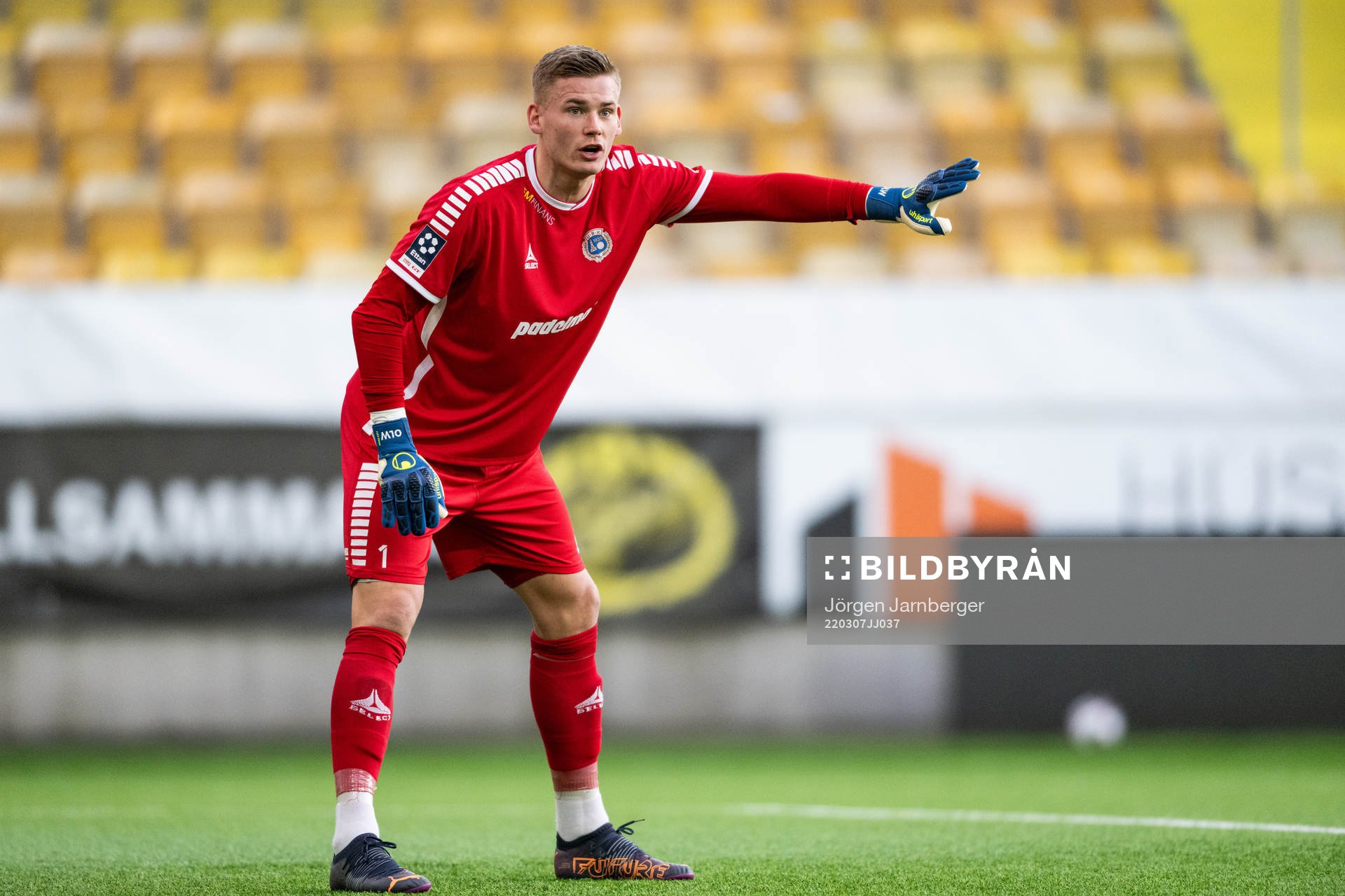 Utsiktens målvakt Johan Brattberg
