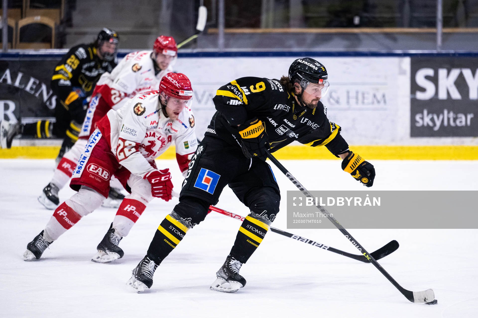 Troja/Ljungbys Carl-Johan Sjögren och Västerås Mikael