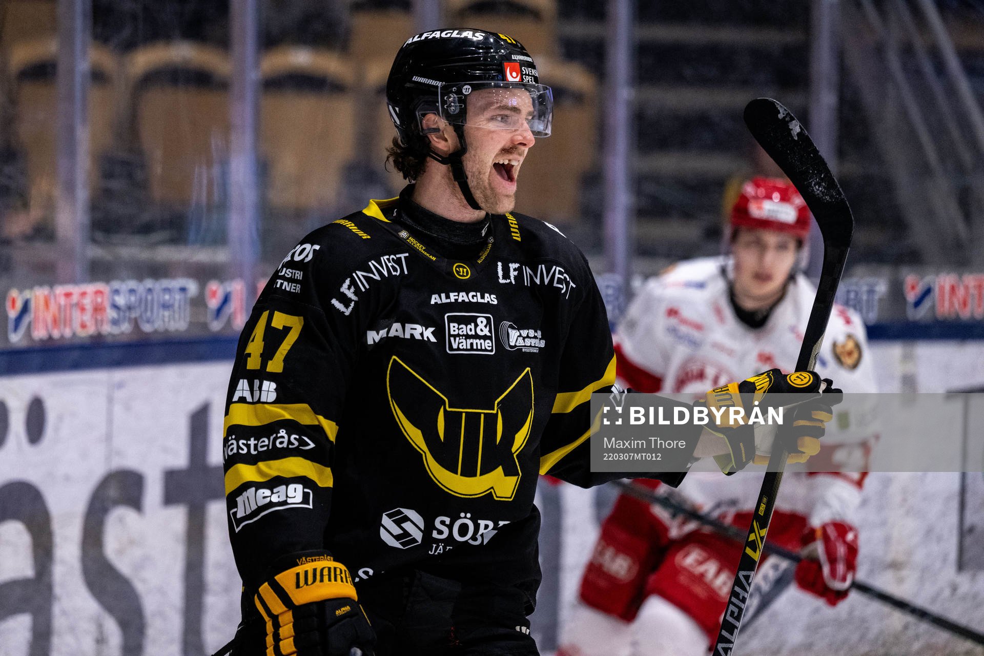 Västerås Logan Roe jublar