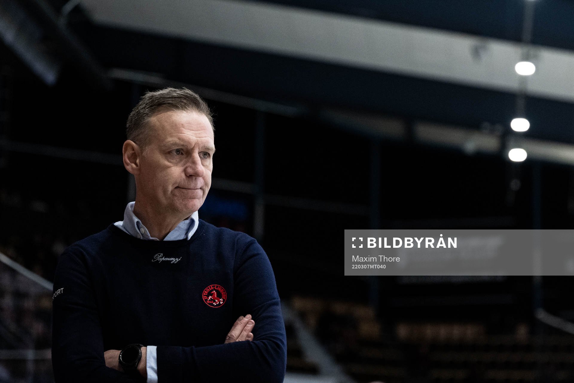 Troja/Ljungbys assisterande tränare Johan Benker