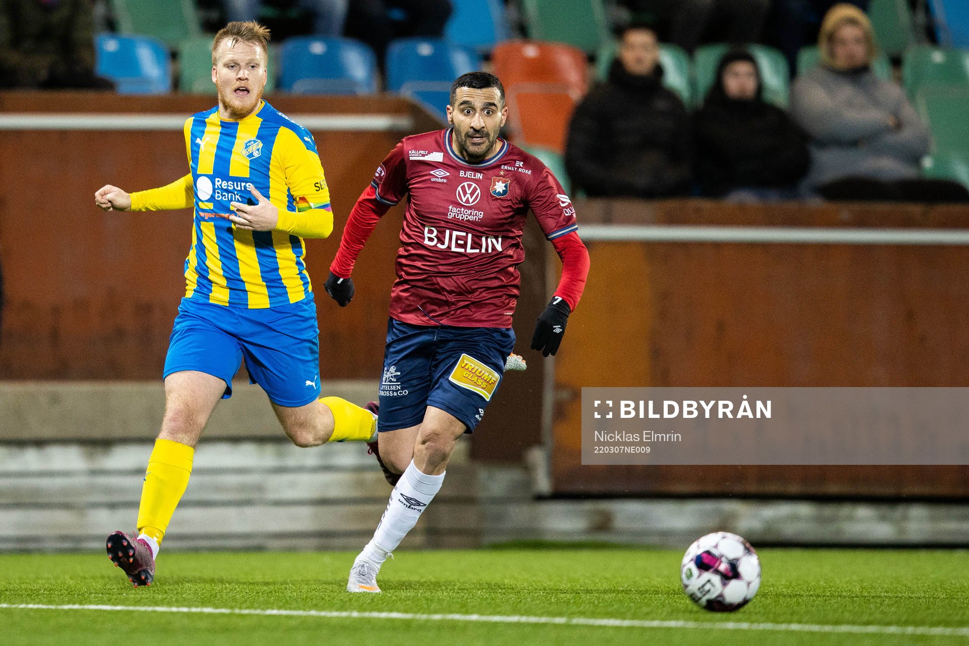 Eskilsminnes Jonatan Olsson och Örgrytes Sargon Abraham