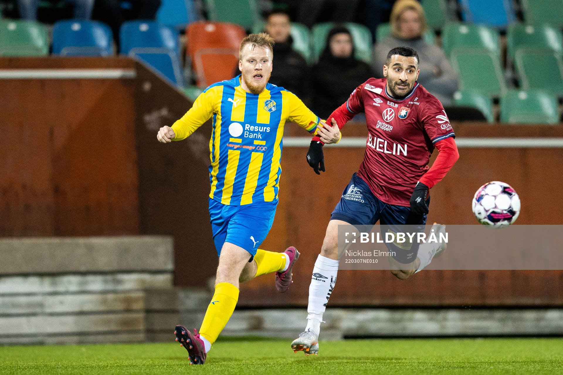 Eskilsminnes Jonatan Olsson och Örgrytes Sargon Abraham