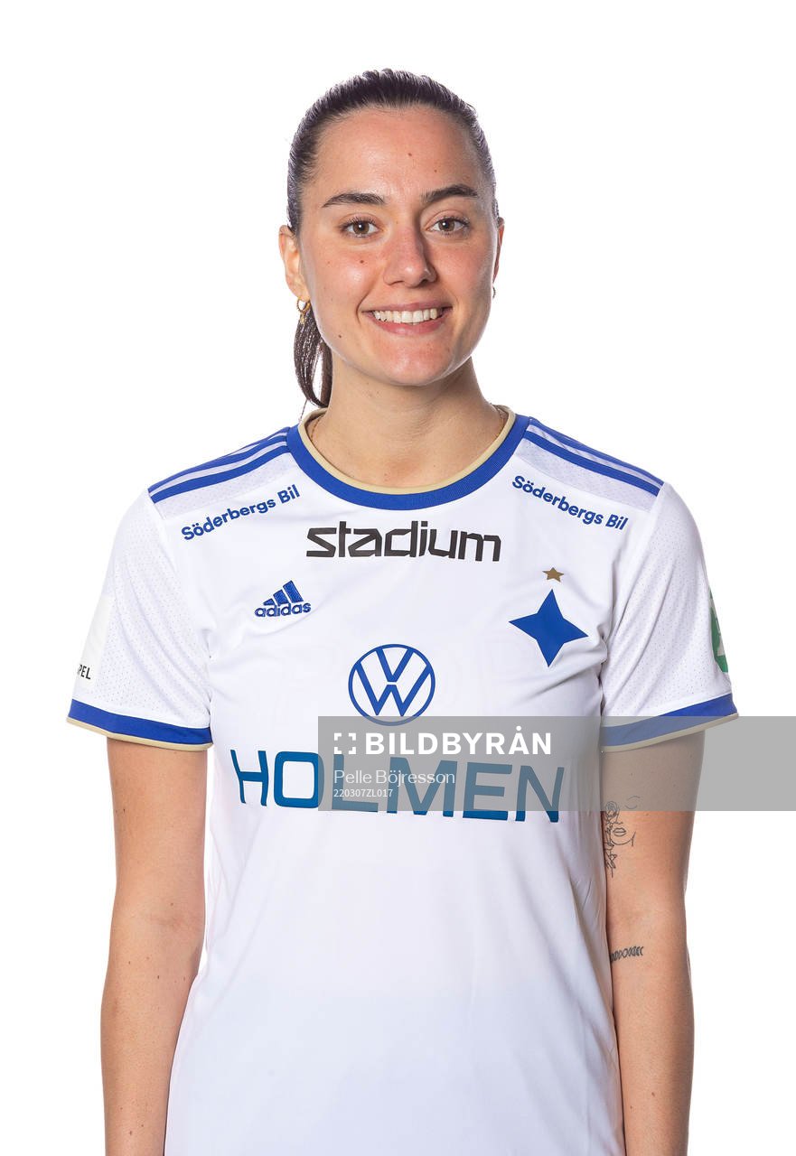 IFK Norrköpings Selma Cajlakovic poserar för ett porträtt den 7 mars 2022 i Norrköping.
