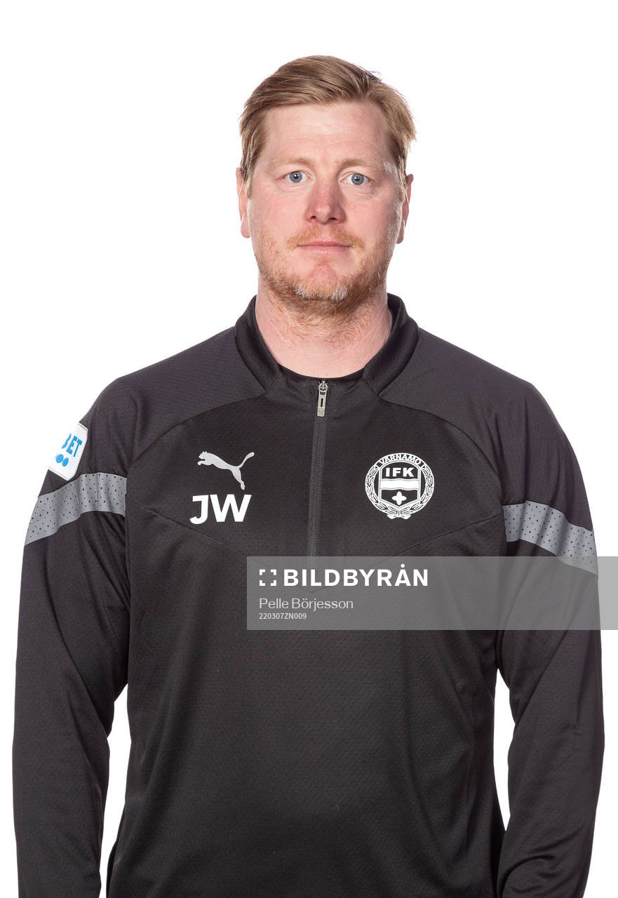 Värnamos målvaktstränare Joakim Wulff