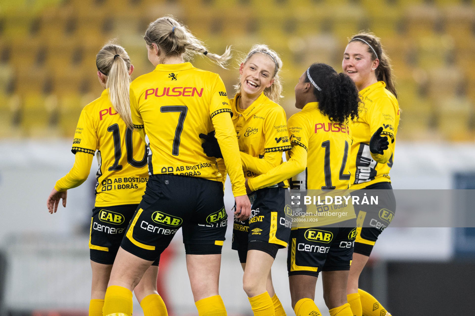 Elfsborgs spelare jublar
