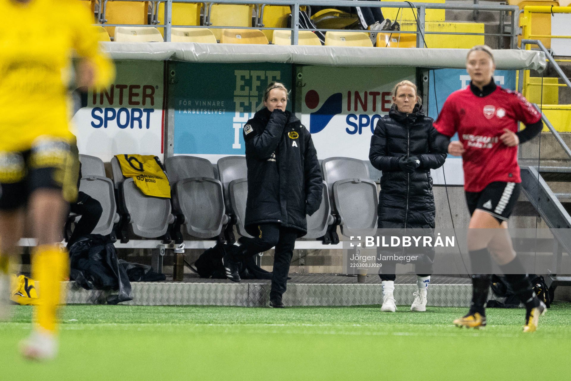 Elfsborgs assisterande tränare Linda Westberg Carlsson och