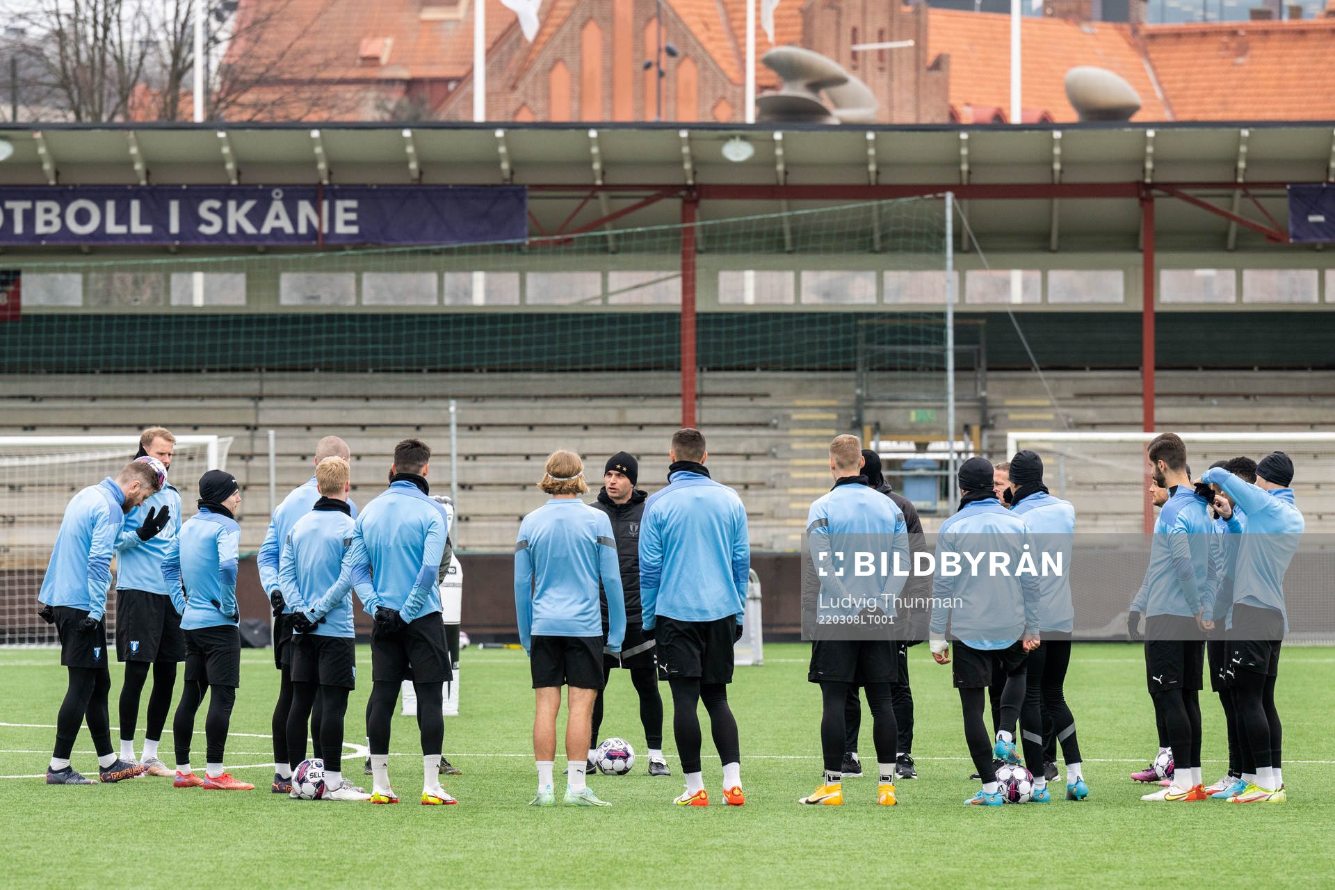 Malmö FFs spelare och tränare Milos Milojevic