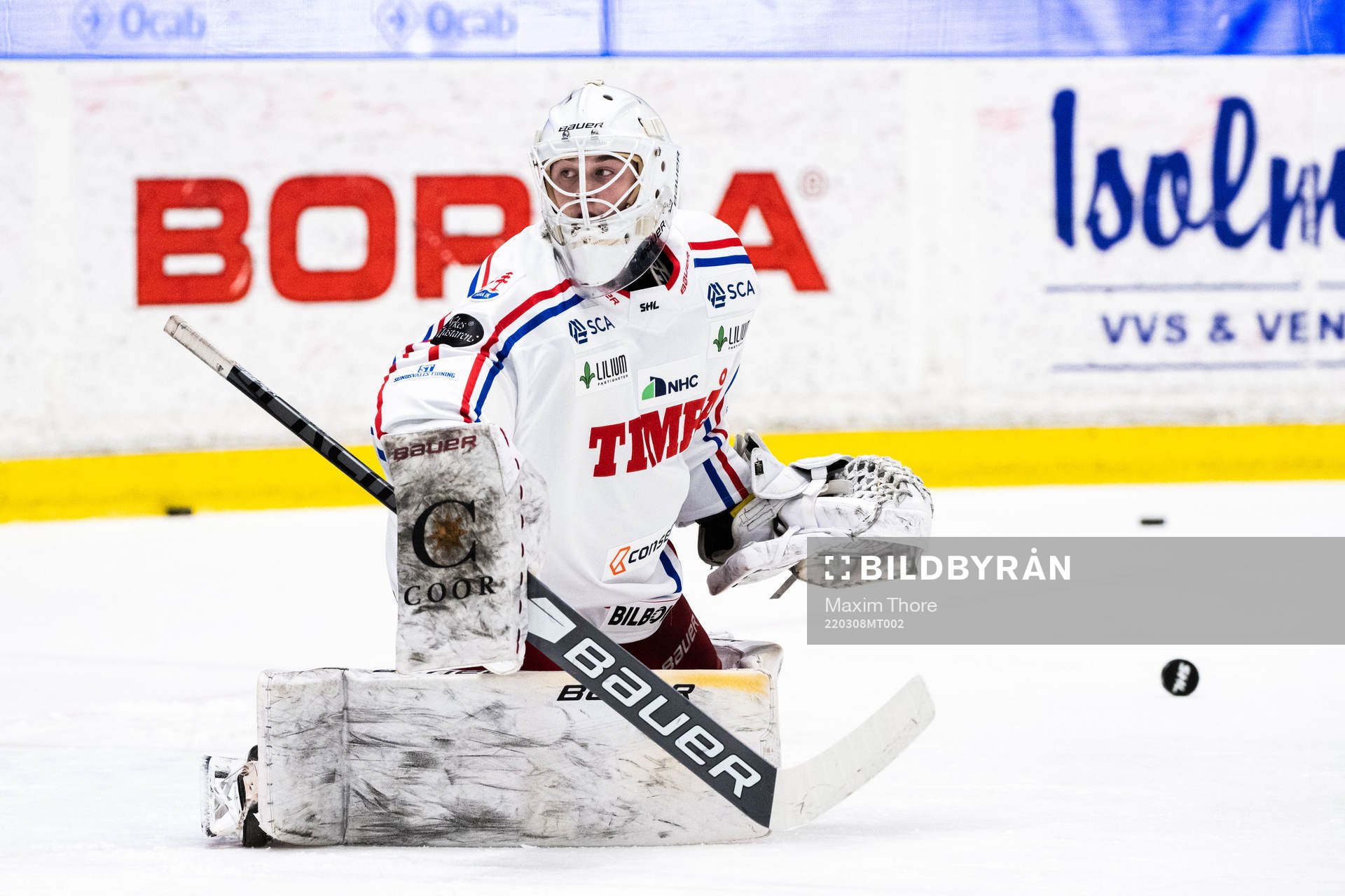 Timrås målvakt Max Nilsson
