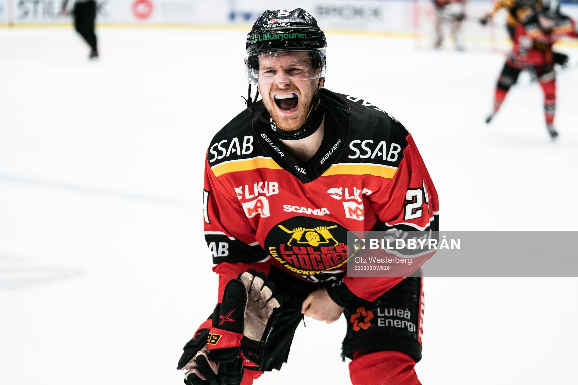 Luleås Brendan Shinnimin har ont