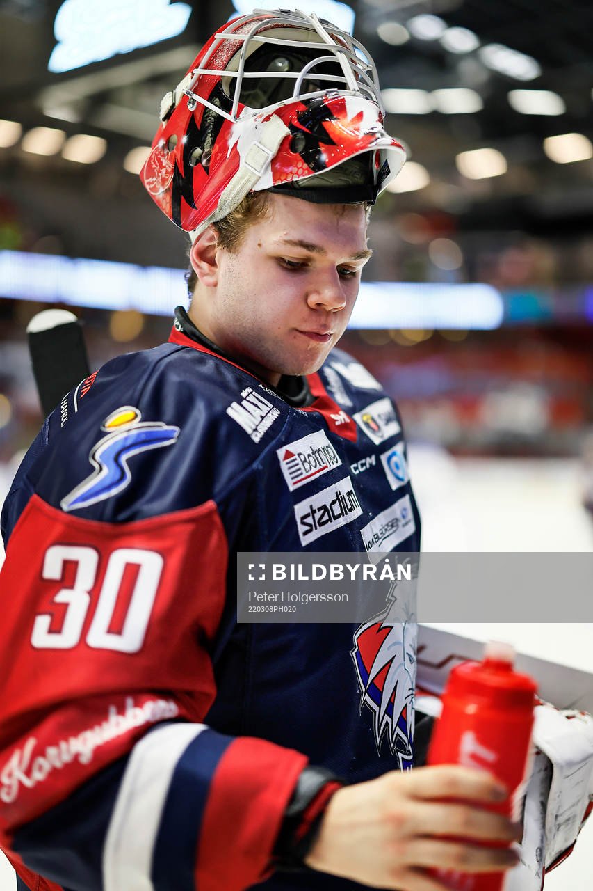 Linköpings målvakt Jesper Myrenberg