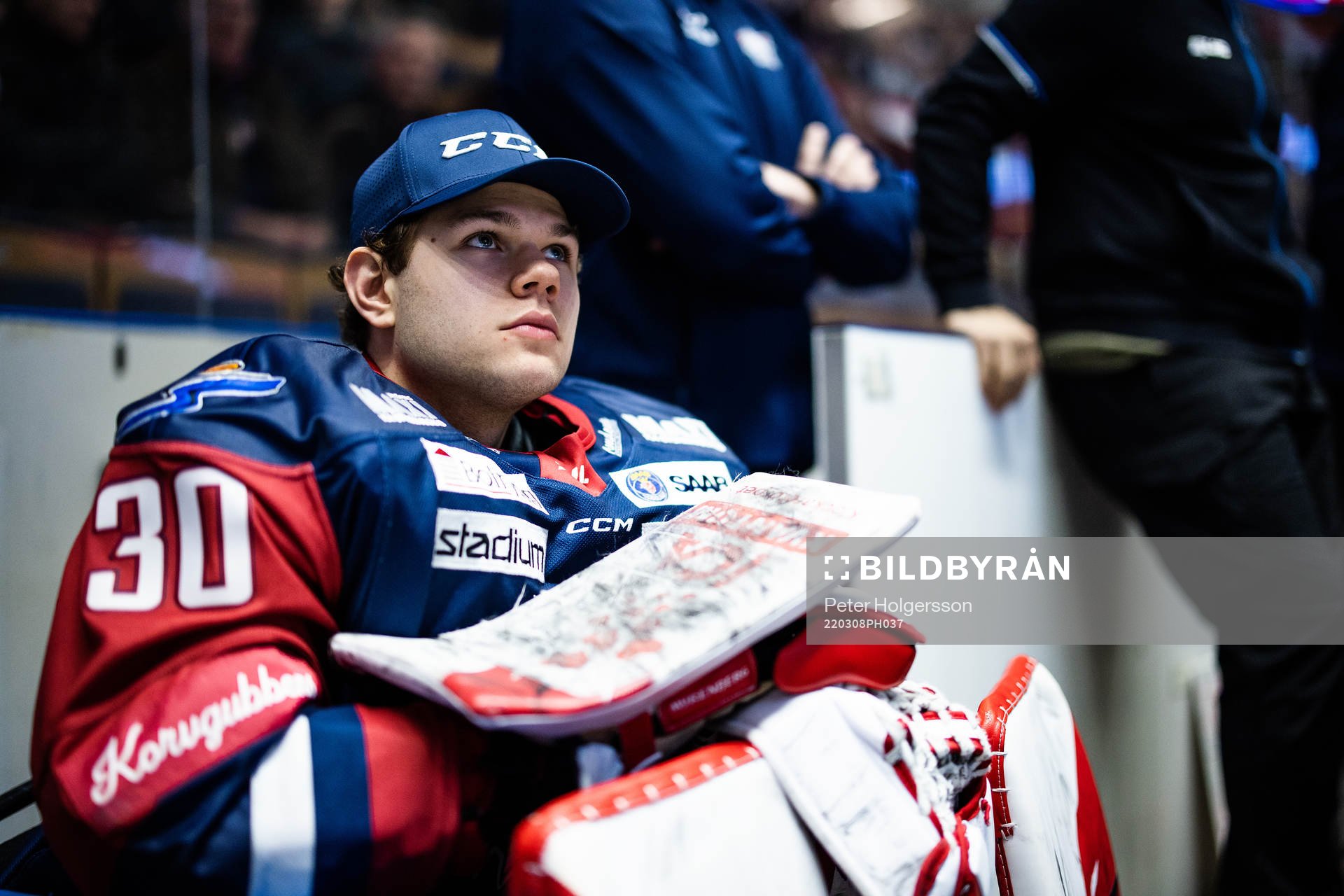 Linköpings målvakt Jesper Myrenberg