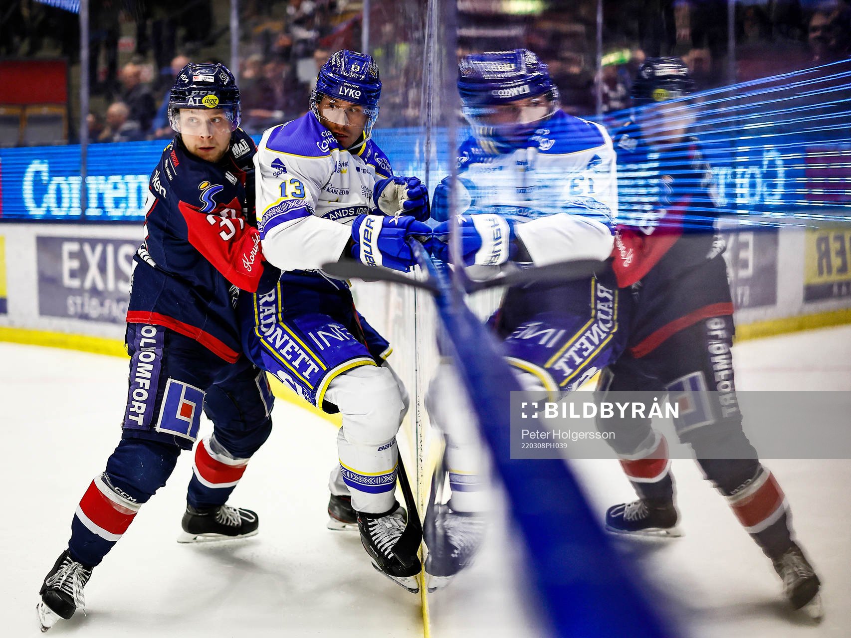 Linköpings Jesper Pettersson och Leksands Jon Knuts