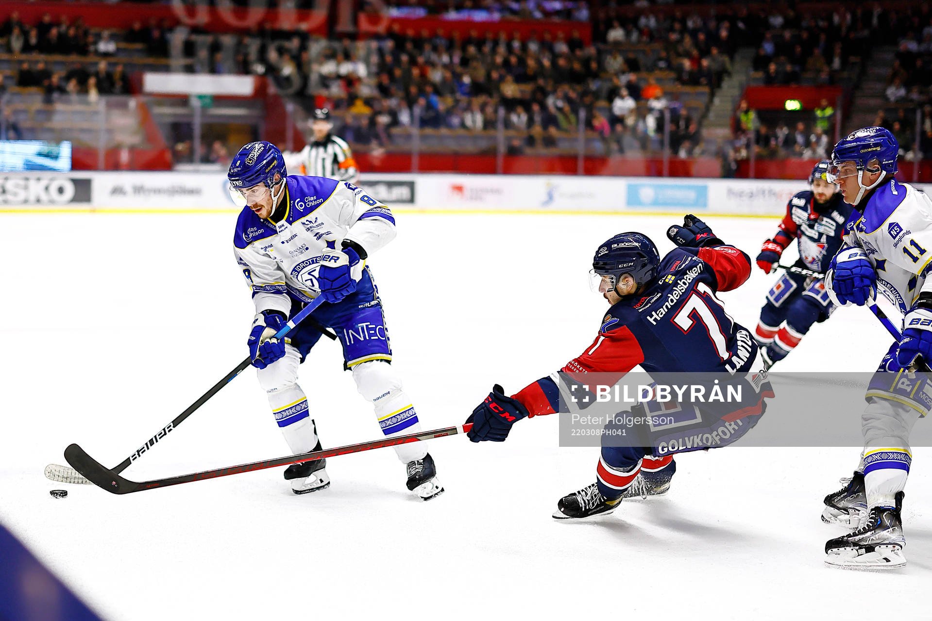 Leksands Matt Caito och Linköpings Robert Lantosi