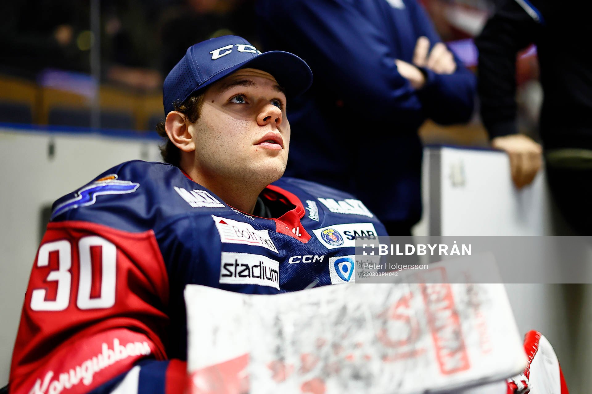 Linköpings målvakt Jesper Myrenberg