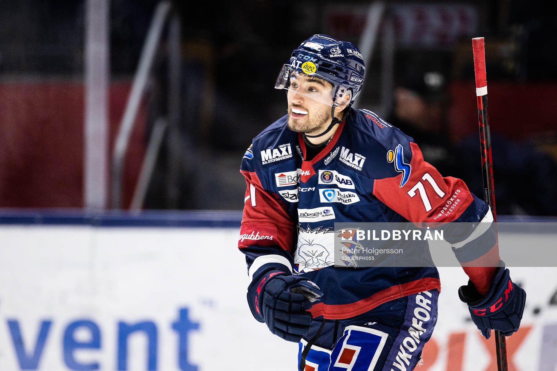 Linköpings Robert Lantosi jublar