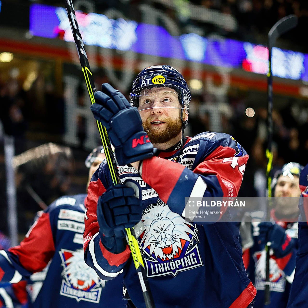 Linköpings Jonas Junland jublar