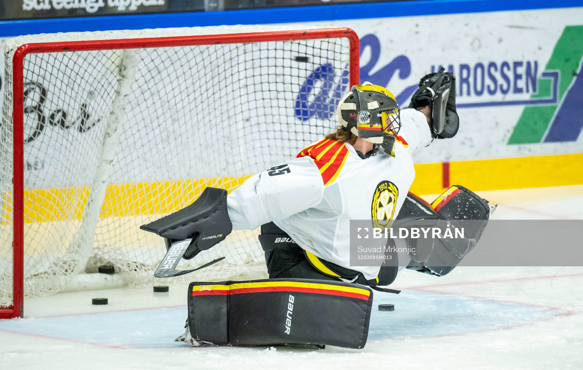Brynäs målvakt Kristers Gudlevskis