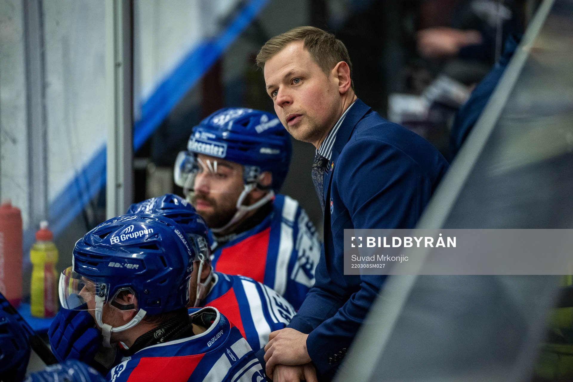 Oskarshamns tränare Martin Filander