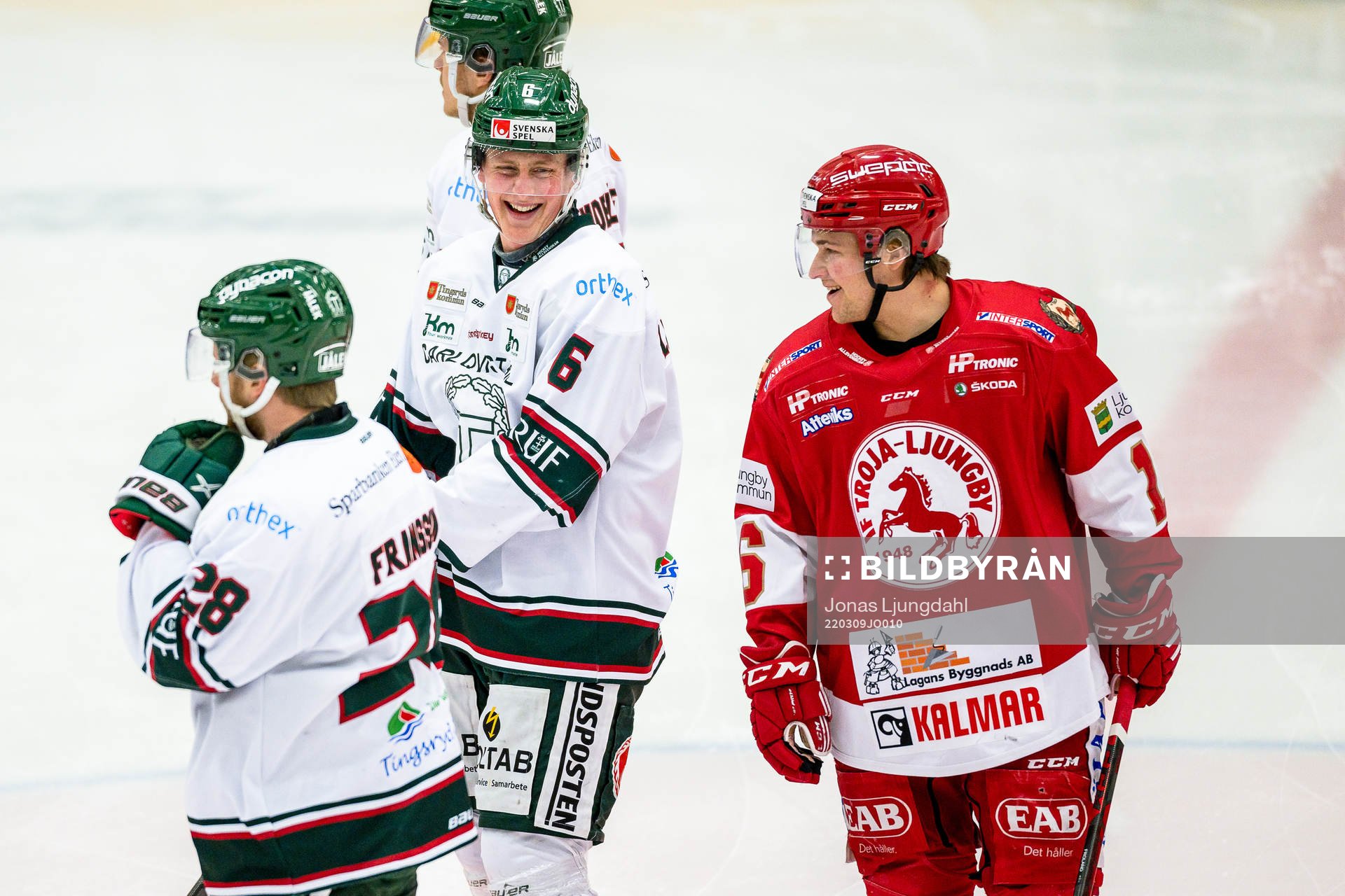 Tingsryds Jacob Lundegård och Troja/Ljungbys Dennis