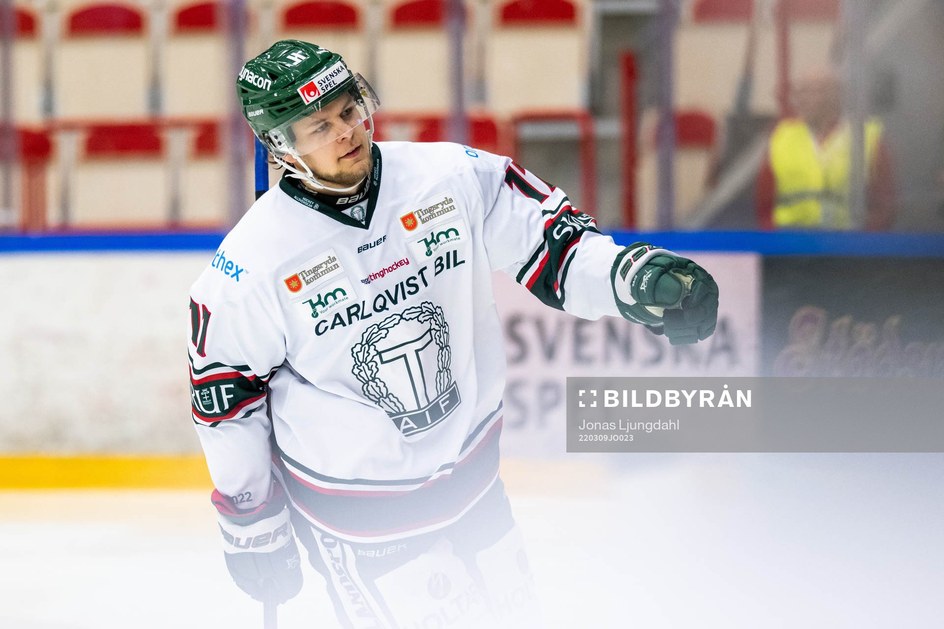 Tingsryds Jesper Kandergård jublar