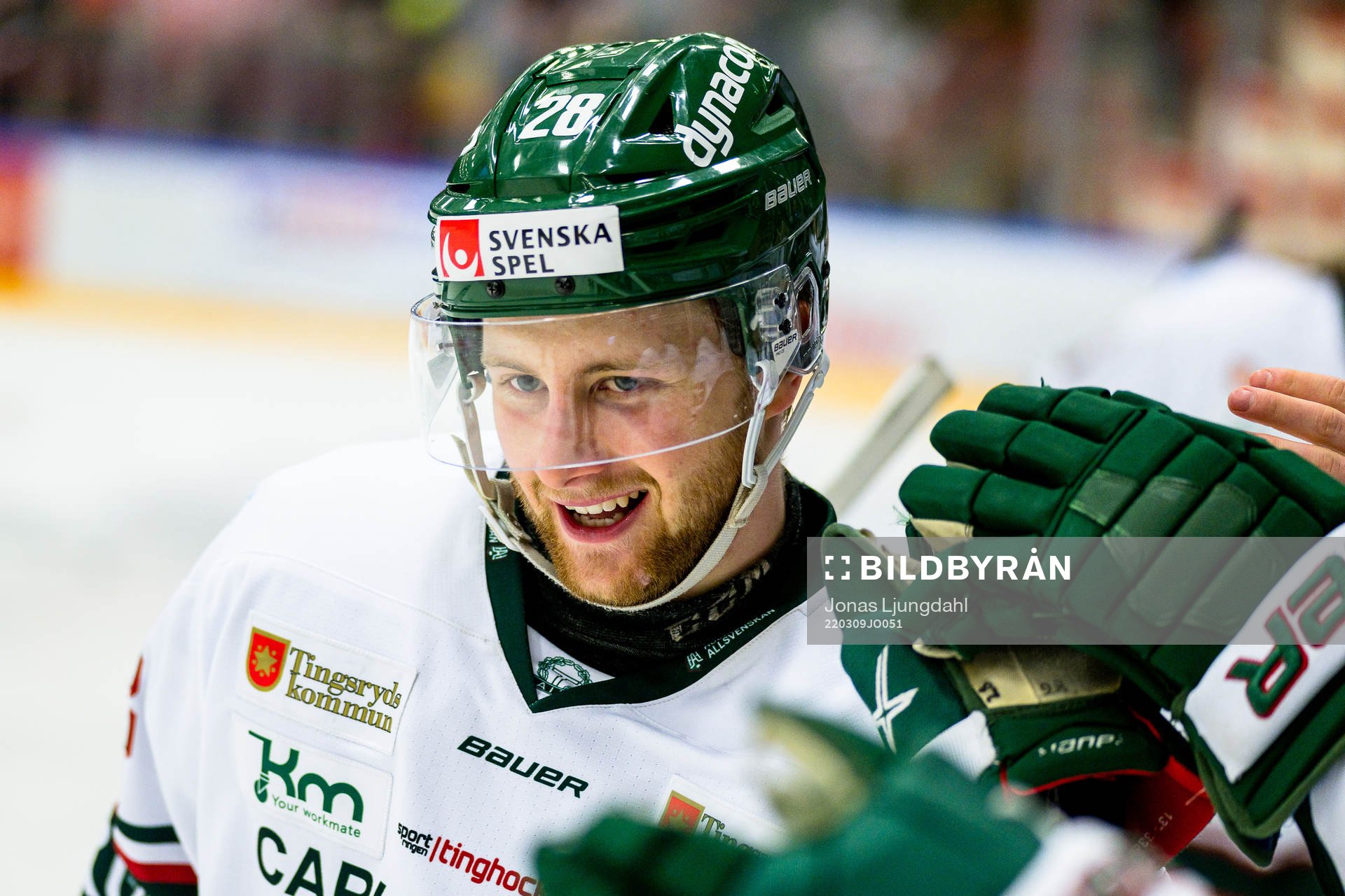 Tingsryds William Fransson jublar