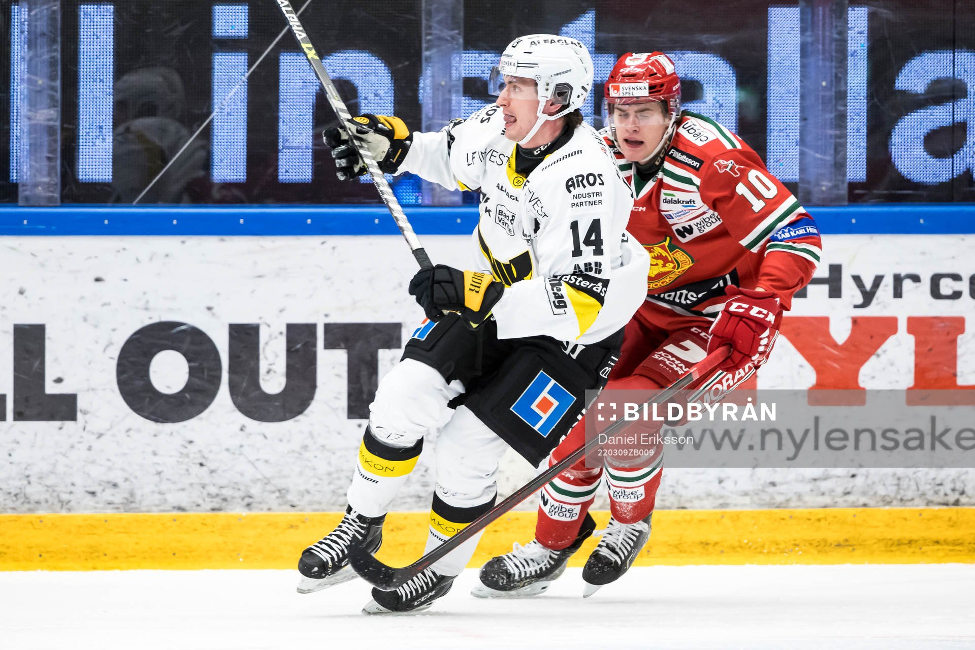 Västerås Jesper Johansson och Moras Isak Grarfve
