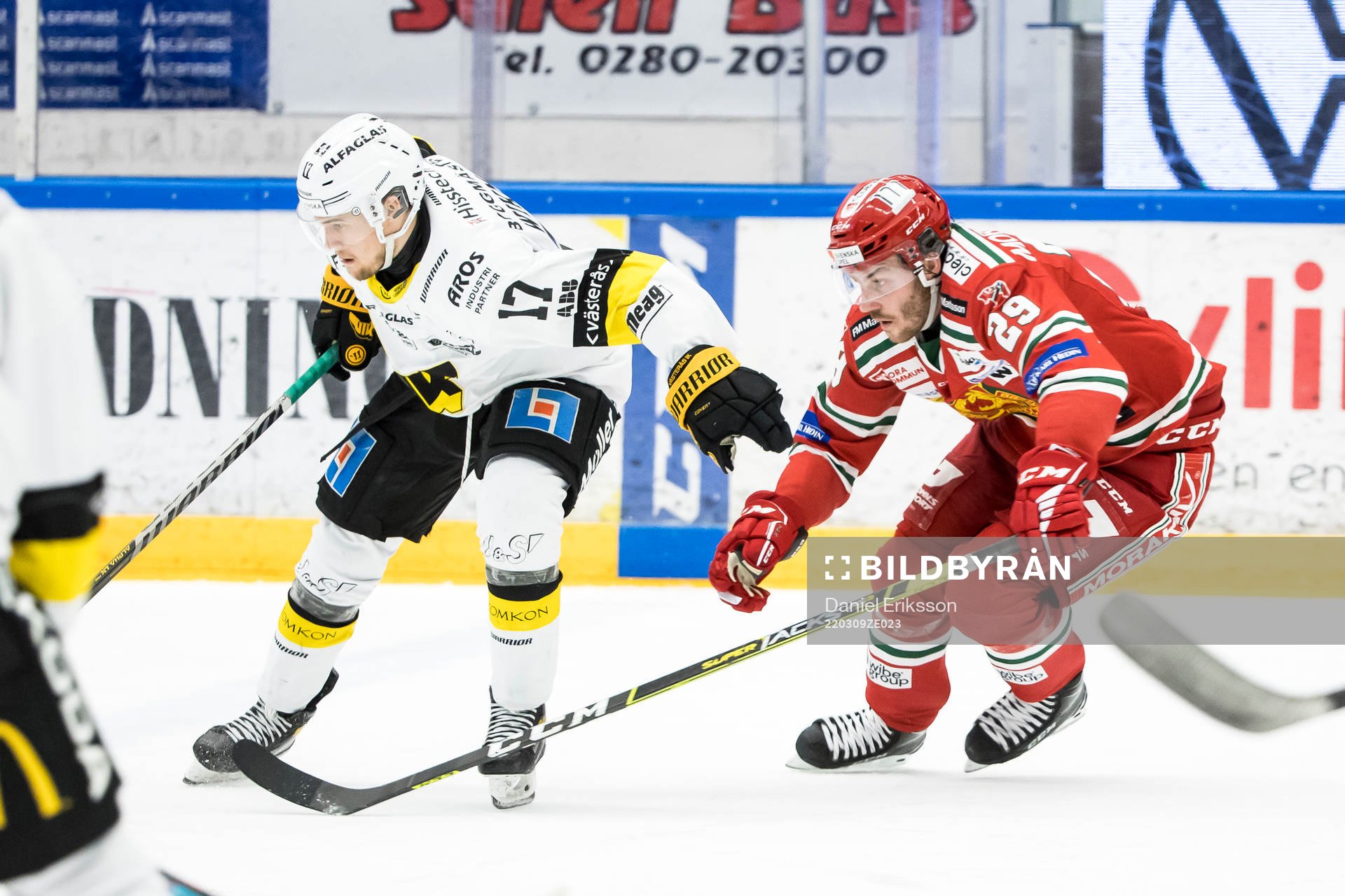 Västerås William Wikman och Moras Johan Persson