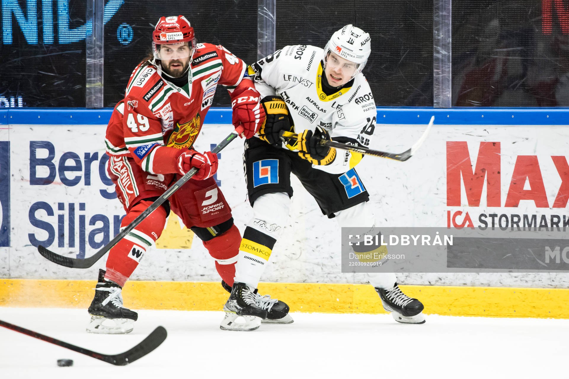 Moras Steven Seigo och Västerås Filip Karlsson