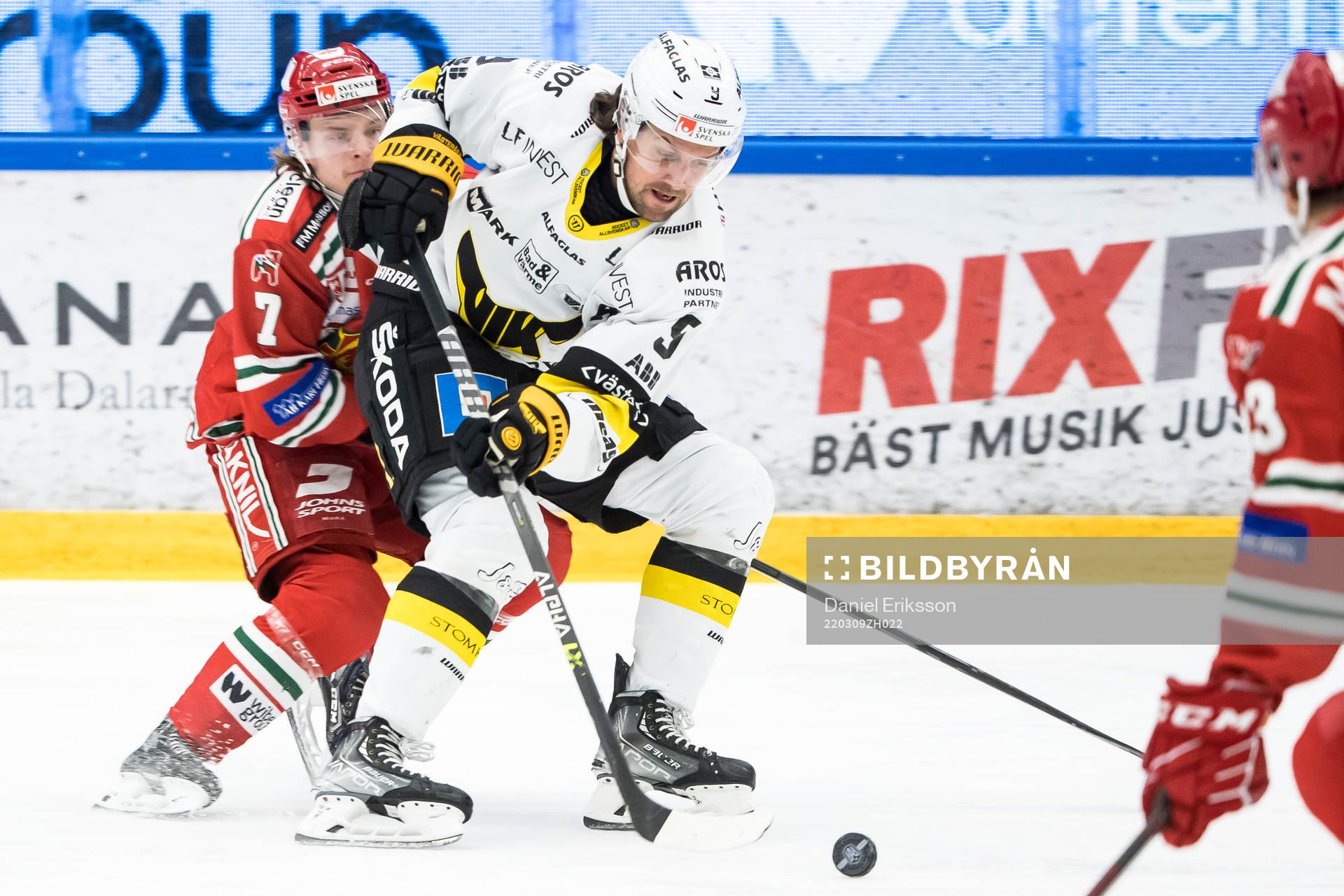 Moras Isak Pantzare och Västerås Mikael Frycklund