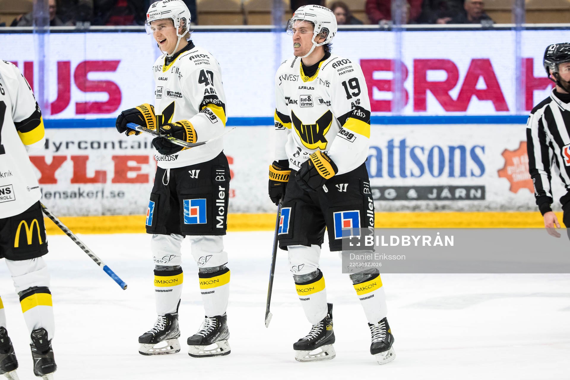 Västerås Isak Skedung och Västerås Niklas Rigelius