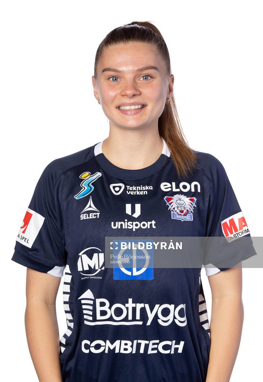 Linköpings Therese Simonsson  poserar för ett porträtt den 9 mars 2022 i Linköping.