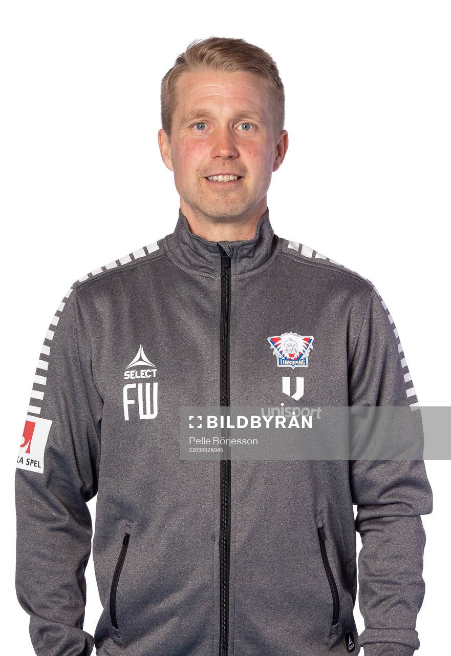 Linköpings Assisterande Tränare Fredrik Wiklund