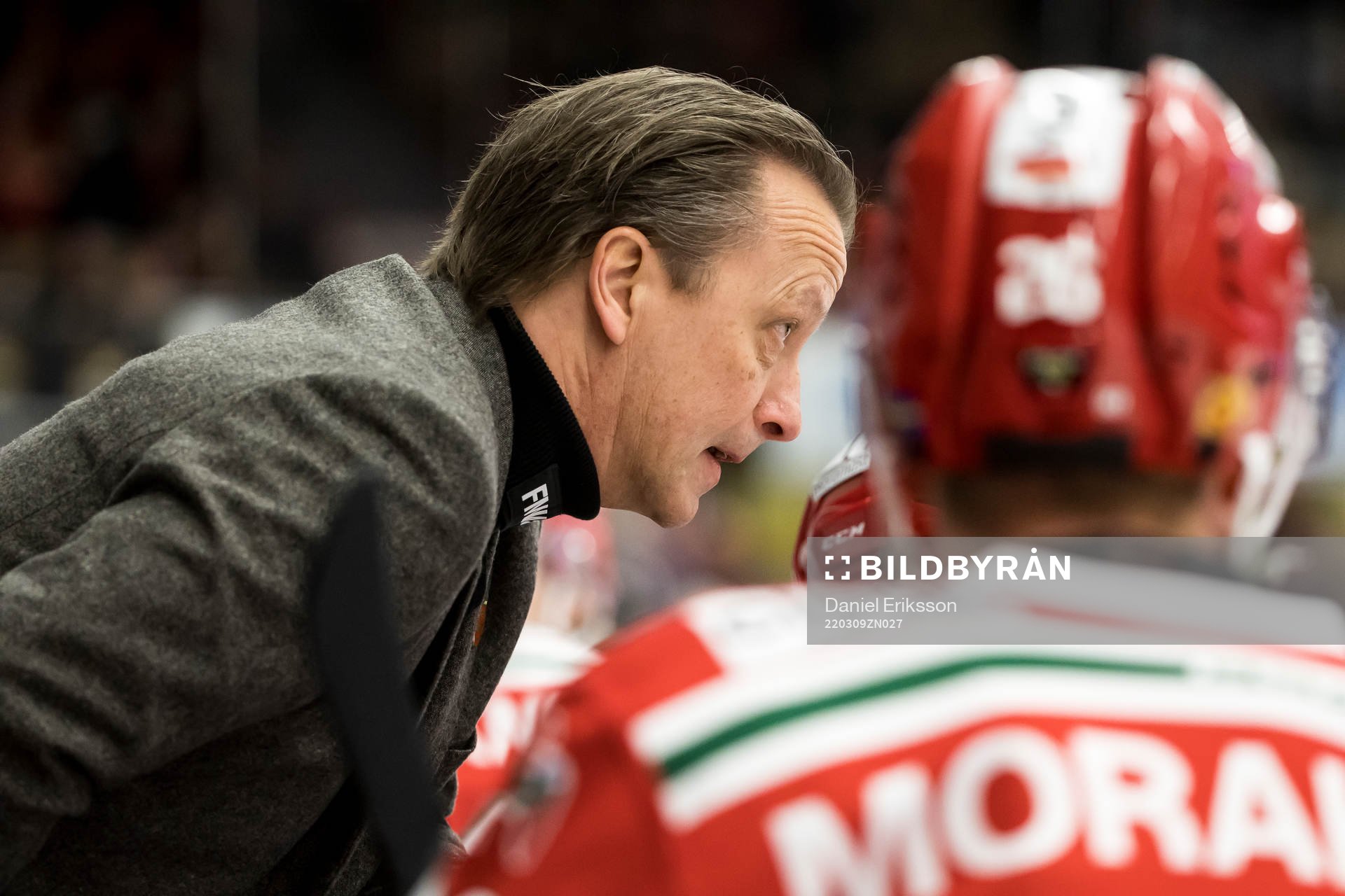 Moras assisterande tränare Örjan Lindmark