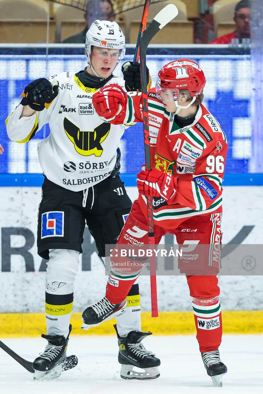 Västerås Filip Wiberg och Moras Lukas Wernblom