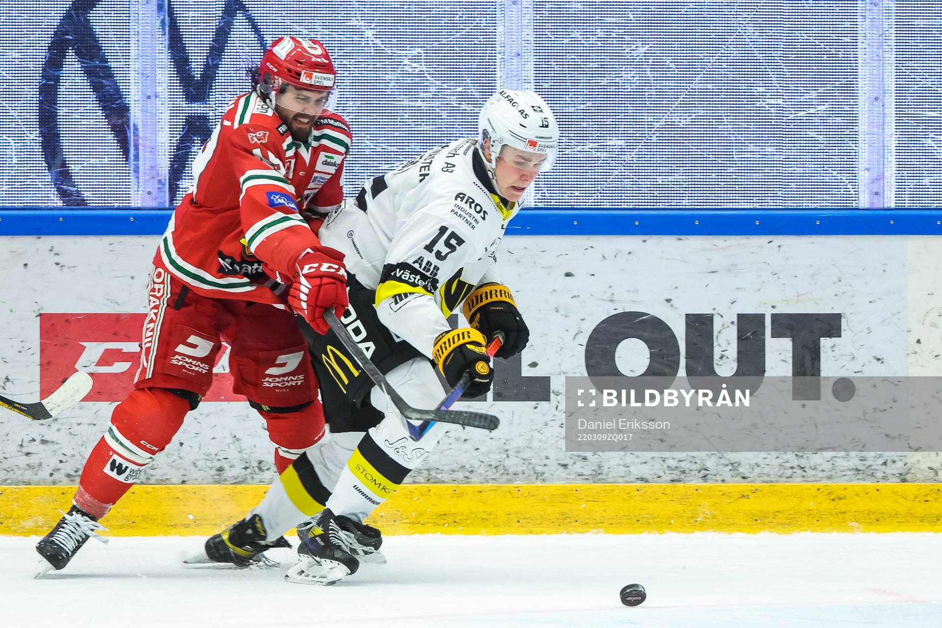 Moras Johan Persson och Västerås Filip Wiberg