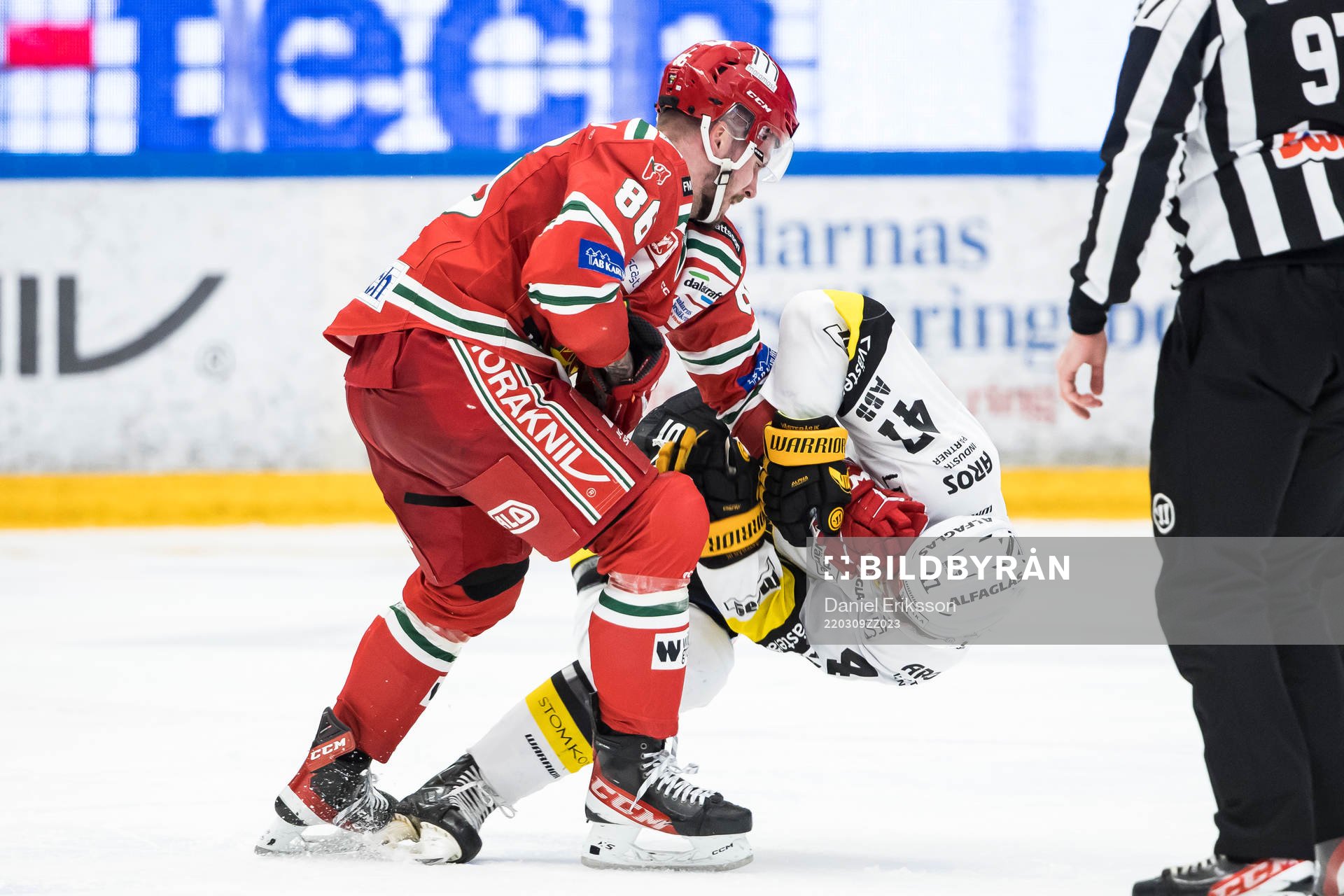 Moras Albin Grewe och Västerås Logan Roe