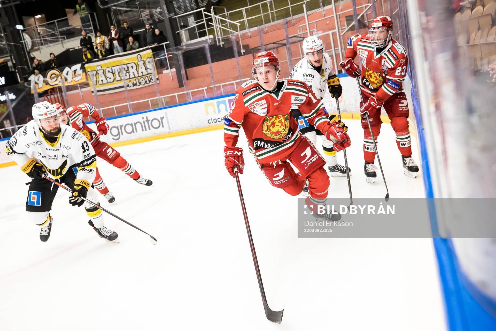 Moras Filip Björkman och Västerås Jesper Johansson och