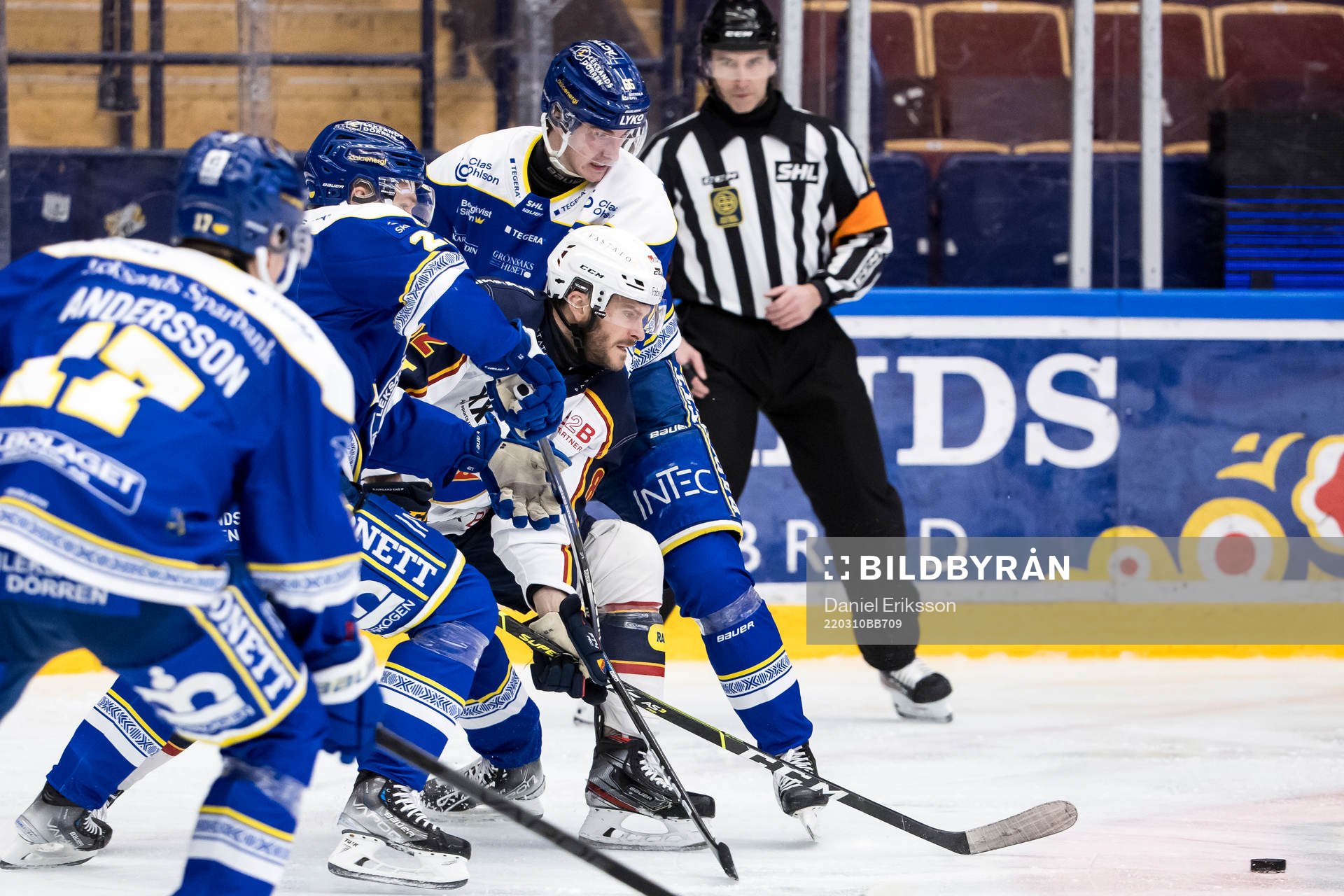 Djurgårdens Paul Carey och Leksands Nils Åman