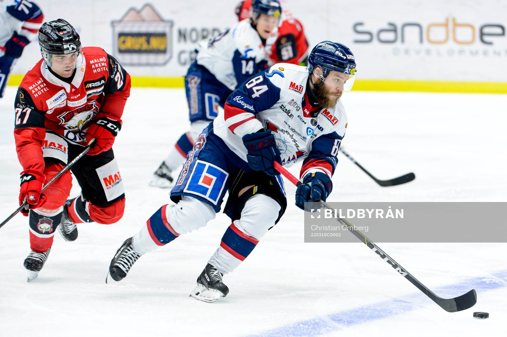 Malmö Redhawks Ponthus Westerholm och Linköpings Jimmy