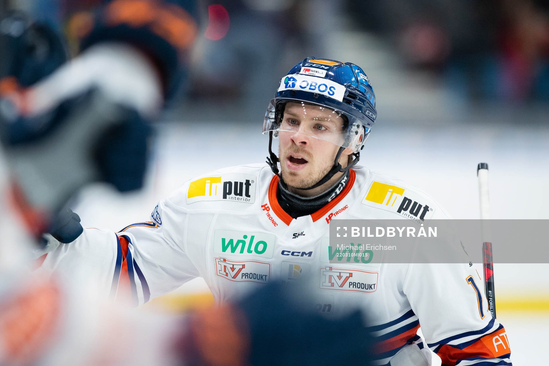 Växjös Emil Forslund jublar